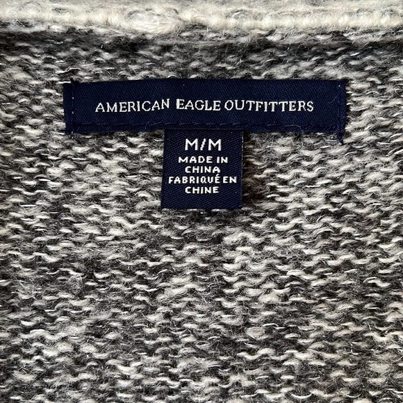 American Eagle Woman’s Blanket Knit open front cardigan size M - Picture 4 of 12
